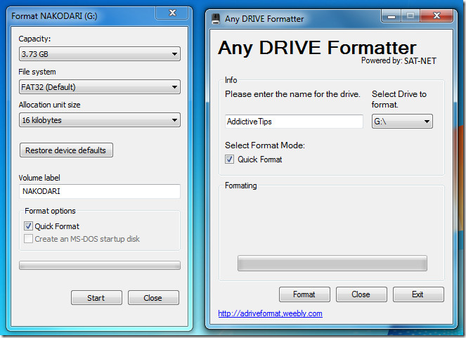 Format usb stick for mac and windows 10